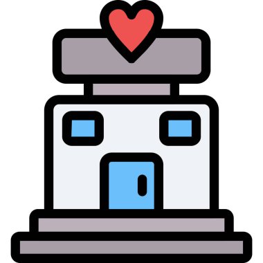 Fabrika imalathanesi simgesi - taslak biçimi