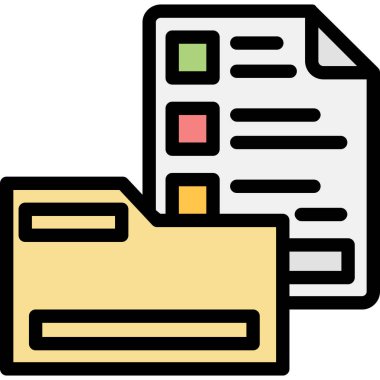 dosya dizini dosya simgesi - taslak biçimi