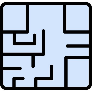 Labirent labirent simgesi