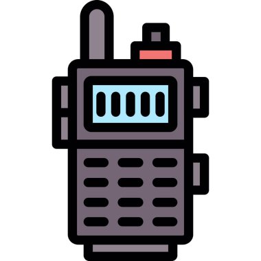 radyo ikonu. özet vektör illüstrasyonu