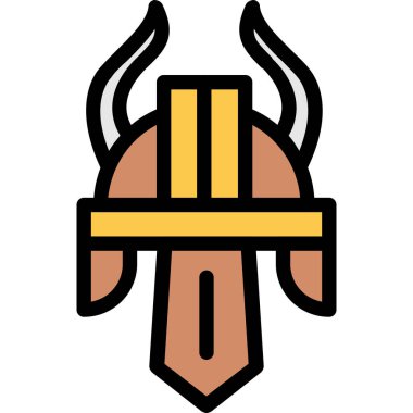 Kalkan. Web simgesi basit illüstrasyon