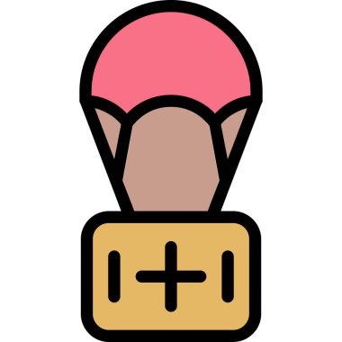 Dolgu simgesi, vektör illüstrasyonu