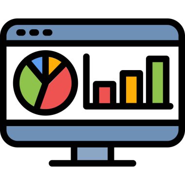 grafik simgesi, vektör illüstrasyonu