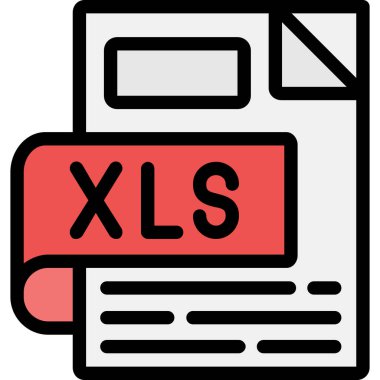 xml dosya biçimi vektör illüstrasyonu