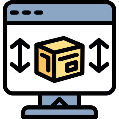 dağıtım kutusu simgesi