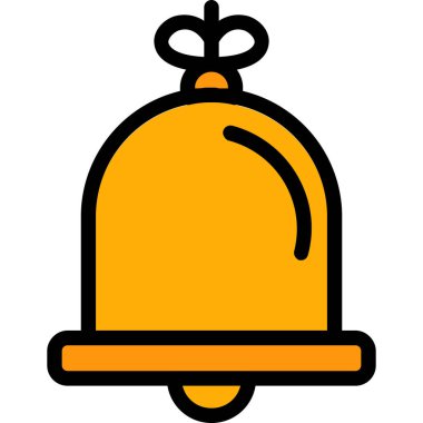 Zil. Web simgesi basit illüstrasyon