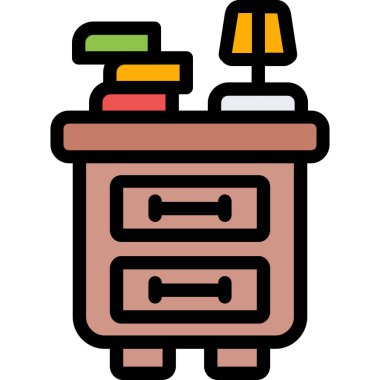 Mutfak. Web simgesi basit illüstrasyon