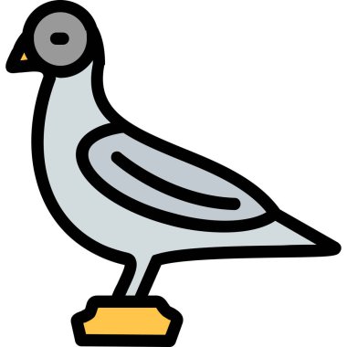 güvercin kuş simgesi