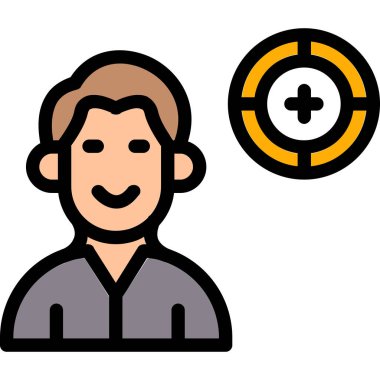 kullanıcı arayüzü simgesi, vektör illüstrasyon tasarımı