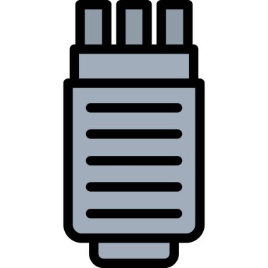 kablo simge vektör çizim