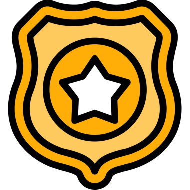 yıldız simgesi, vektör çizimi