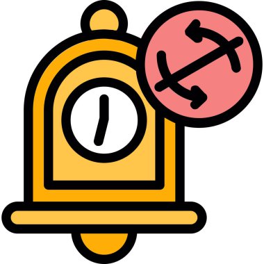 Çan simgesi vektör illüstrasyonu