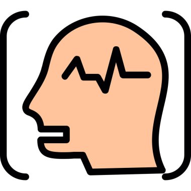 İnsan anatomisi vektör simgesi