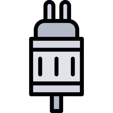 Dolgu simgesi vektör illüstrasyonu