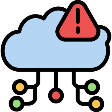 Dosya özeti biçiminde bulut veri teknolojisi simgesi