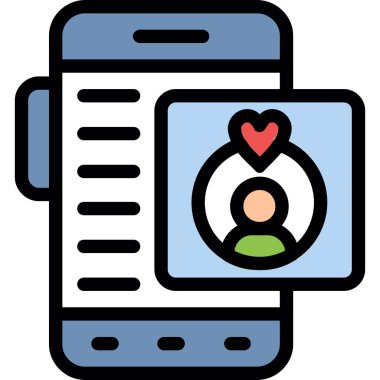 sohbet kalp mesajı simgesi - özet biçimi