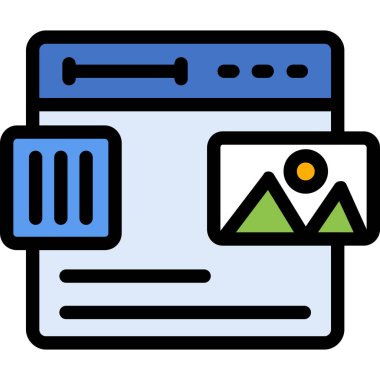 Web tasarımı renk vektörü.