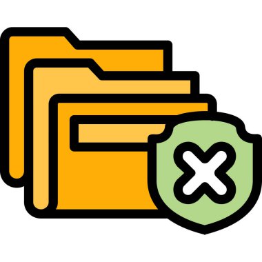 belge dosya dizini simgesi ana hat biçiminde