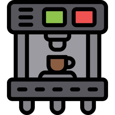 makine kahve makinesi simgesi