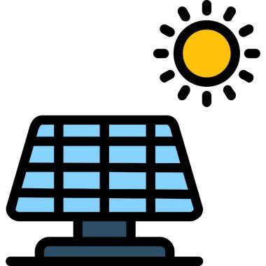 Güneş enerjisi simgesi