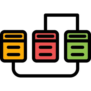 sunucu simgesi çizimi