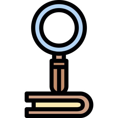 Kahve fincanı simgesi renk ana hatları vektörü