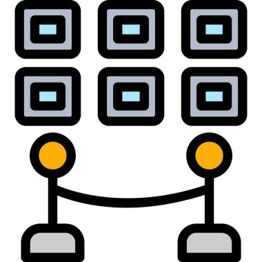 bağlantı iletişim simgesi