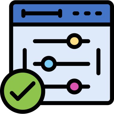 simge vektör çizim kontrol