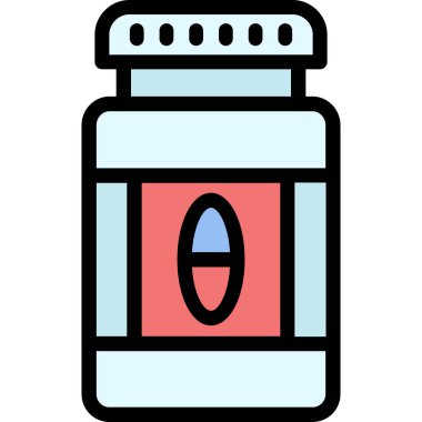 şişe simgesi vektör illüstrasyonu