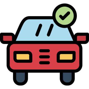 Taksi Arabası. Basit tasarım