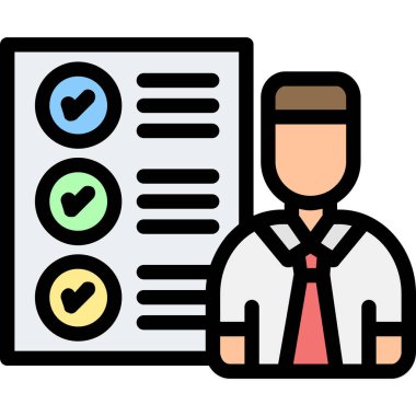 İş yönetimi. Basit resimleme