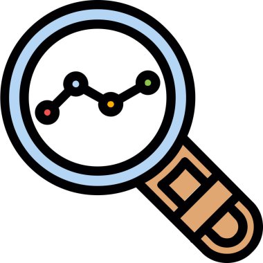 Ara. Web simgesi basit illüstrasyon