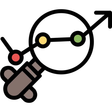 seo modern simgesinin vektör illüstrasyonu