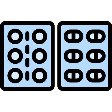 Casino Chip simgesinin vektör illüstrasyonu