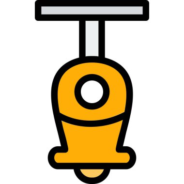 inşaat başlığı vektör simgesi