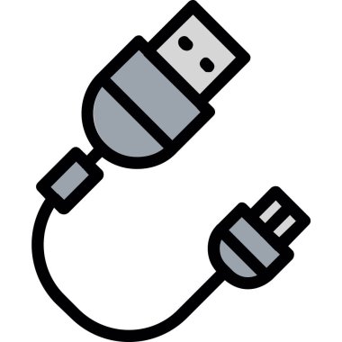 Eklenti simgesi, basit vektör biçimi