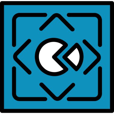 seo modern simgesinin vektör illüstrasyonu