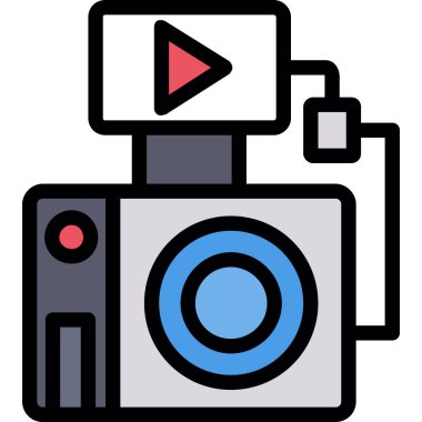 fotoğraf makinesi fotoğrafçılık simgesi