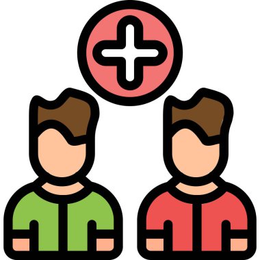 İnsanların vektör illüstrasyonu