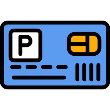 Otomobil ikonu. Otomobil çizgisi vektör simgesi rengi izole edildi