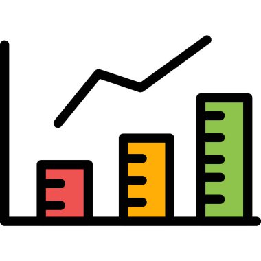 çubuk çizelgesi vektör çizelgesi çizimi