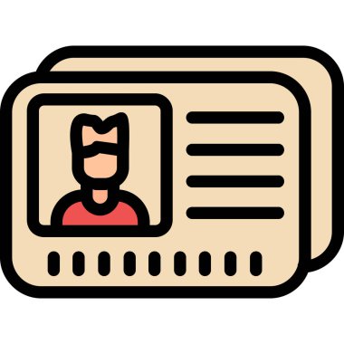 kimlik kartı simgesi