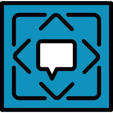 seo modern simgesinin vektör illüstrasyonu