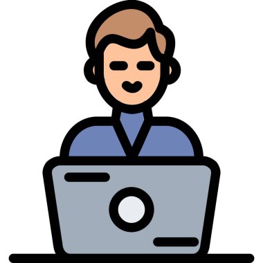 yönetici çalışan yönetici simgesi