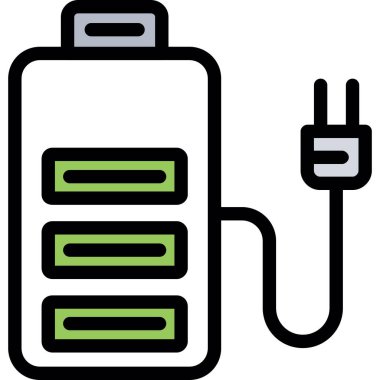 pil vektör illüstrasyonu