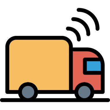 araba teslimatı simgesi