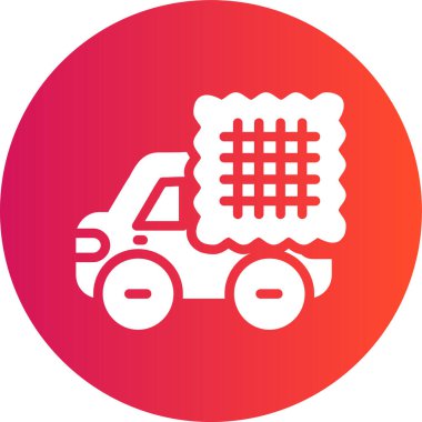 - Araba. Web simgesi basit illüstrasyon