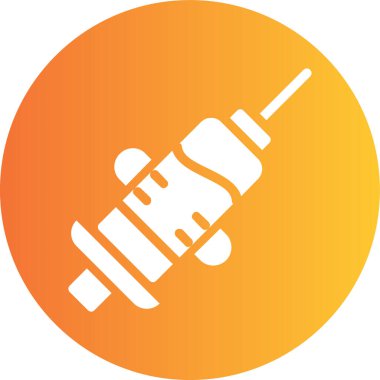 Modern oto tamir simgesinin vektör illüstrasyonu