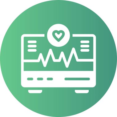 tıbbi vektör illüstrasyonu modern simge