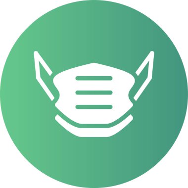 Bir şapka simgesinin vektör illüstrasyonu